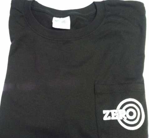 Short Sleeve T-Shirt w/pocket Zero Logo on pocket